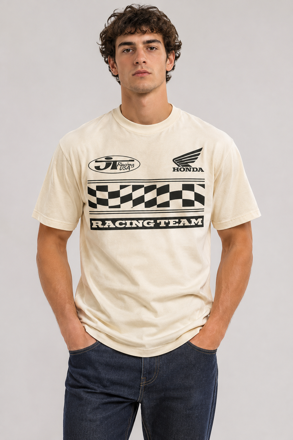 T-SHIRT HONDA FACTORY RACING X JT RACING USA