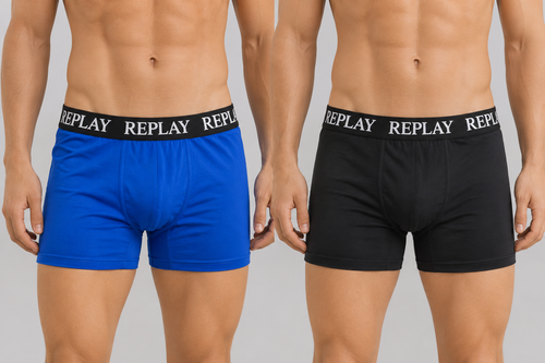 LOT X2 CALEÇON/BOXER REPLAY UNDERWEAR