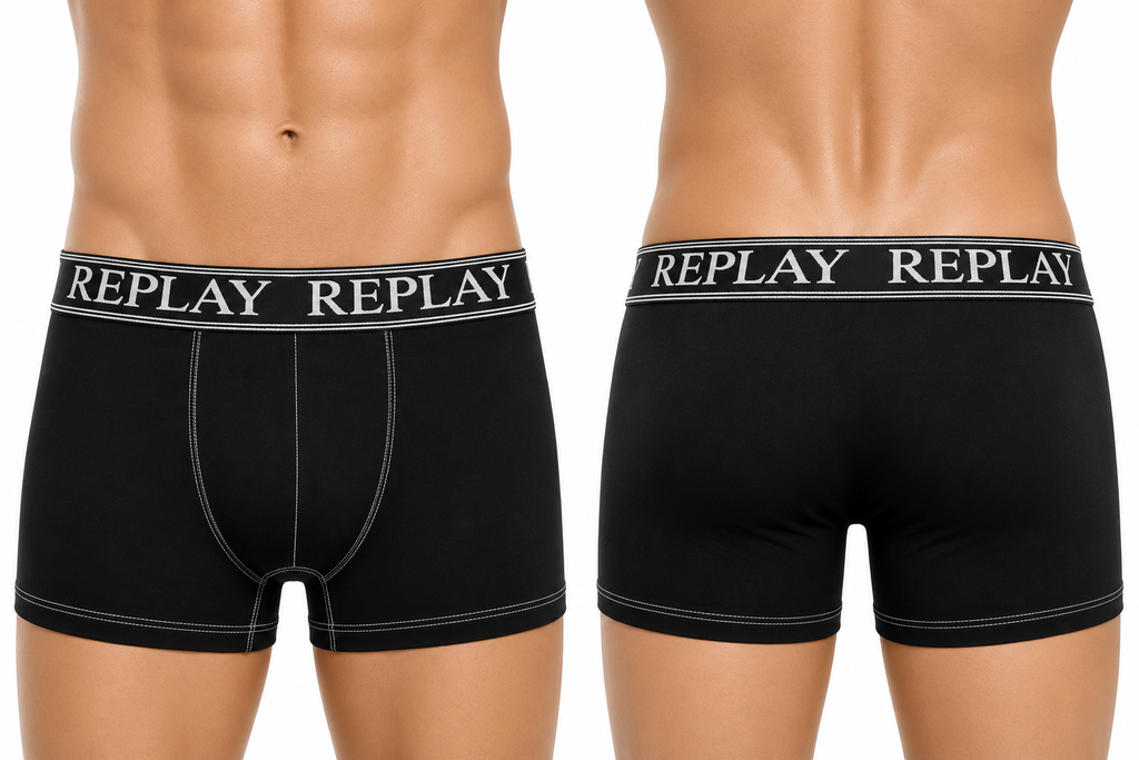 LOT X2 CALEÇON/BOXER REPLAY UNDERWEAR